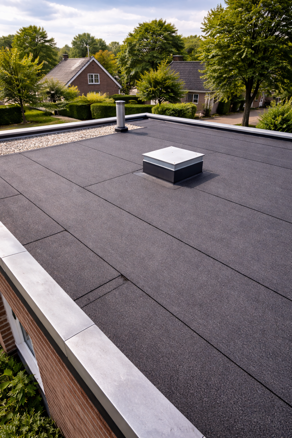 Plat dak vernieuwd door DakDienstService